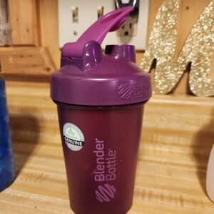 Purple Blender Bottle Shaker Cup